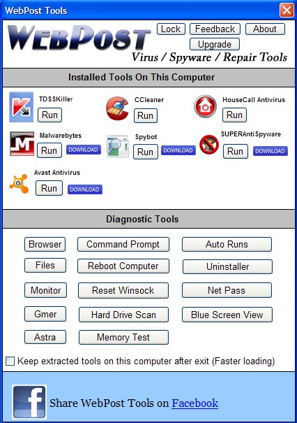 WebPost Tools 1.0.0.412